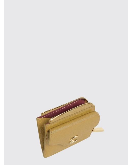 Coccinelle Natural C-Me Grained Leather Wallet