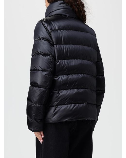 Moorer Black Quilted Nylon Down Jacket