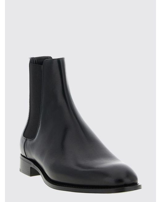 Saint Laurent Black Shoes for men