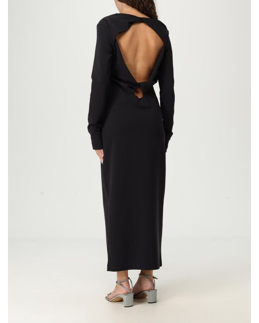 a line black dress formal A Line Black Strapless Satin Prom Dresses With Slit Black / 18