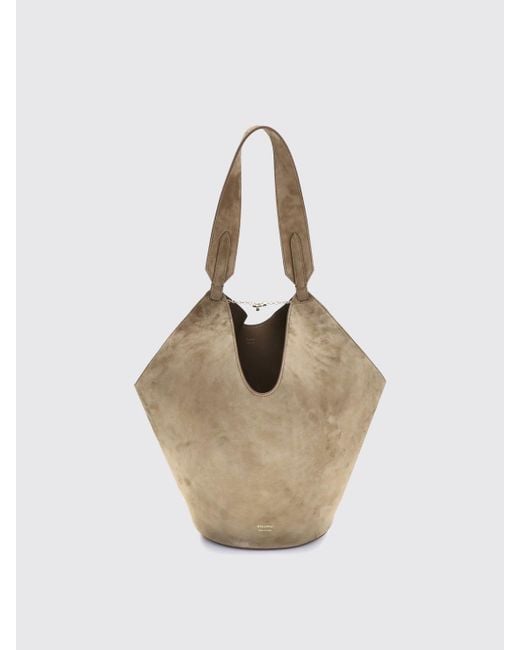 Khaite Natural Schultertasche Damen