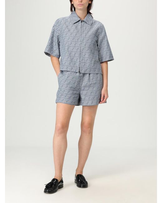 Overshirt di Fendi in Gray
