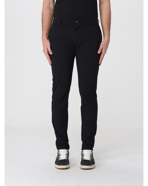 Colmar Black Jersey Chino Trousers for men