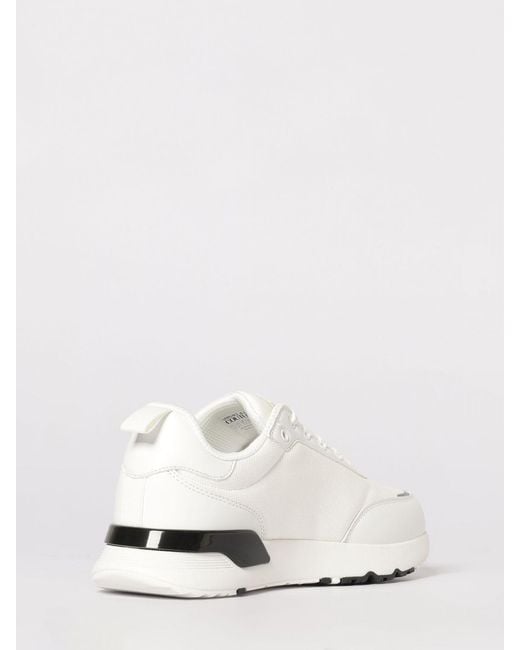Versace Jeans Couture White Mesh Sneakers for men