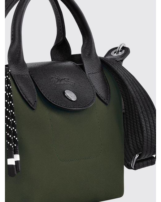 Longchamp Black Le Pliage Energy Canvas Bag