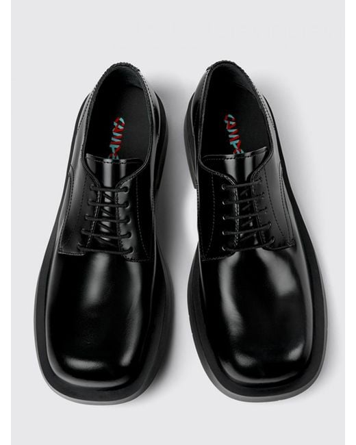 CAMPERLAB Black Brogue Shoes for men