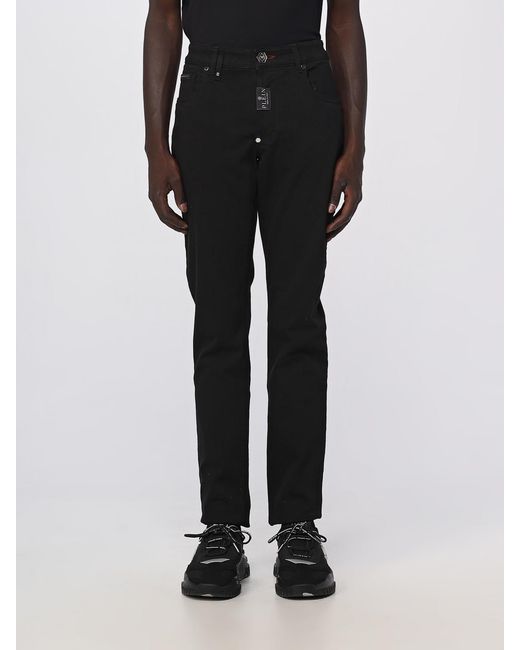 Philipp Plein Black Jeans for men