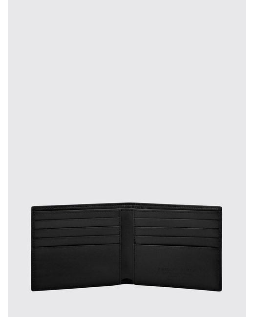 Philipp Plein White Laminated Calf Leather Pp Wallet for men