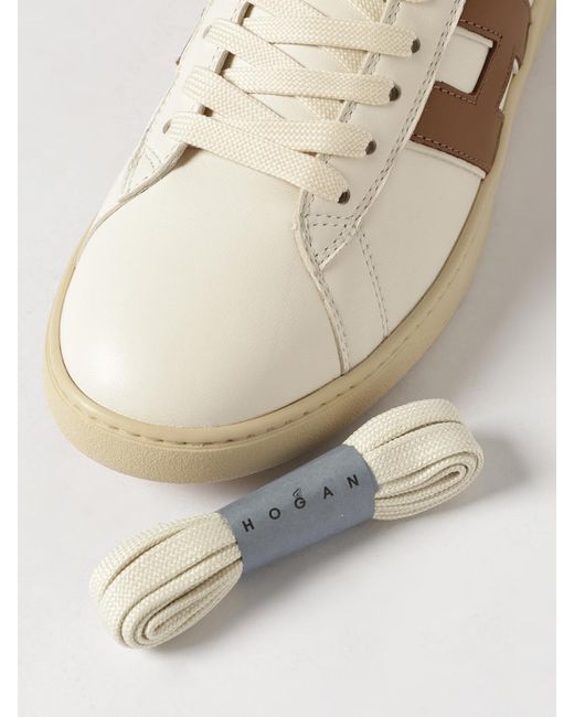Hogan Natural Cool Leather Sneakers for men