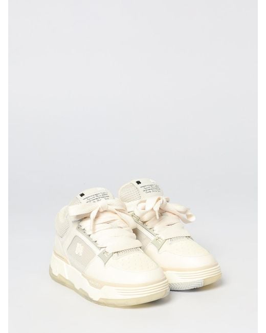 Amiri White Ma-1 Leather And Mesh Sneakers for men