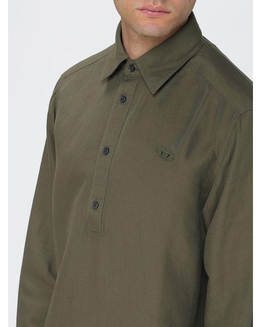 DIESEL Green Shirt for men