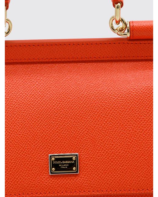 Dolce & Gabbana Red Dolce &Amp Gabbana Sicily Mini Handbag