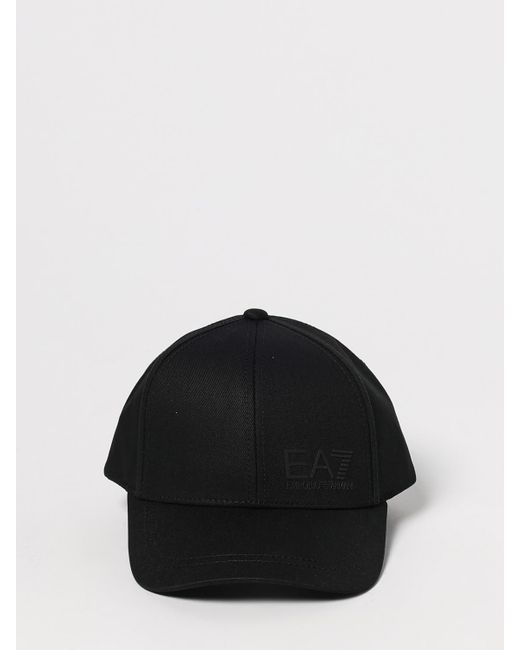 EA7 Black Hat for men
