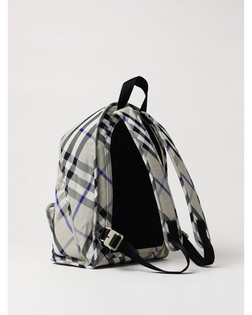 Burberry Gray Backpack for men