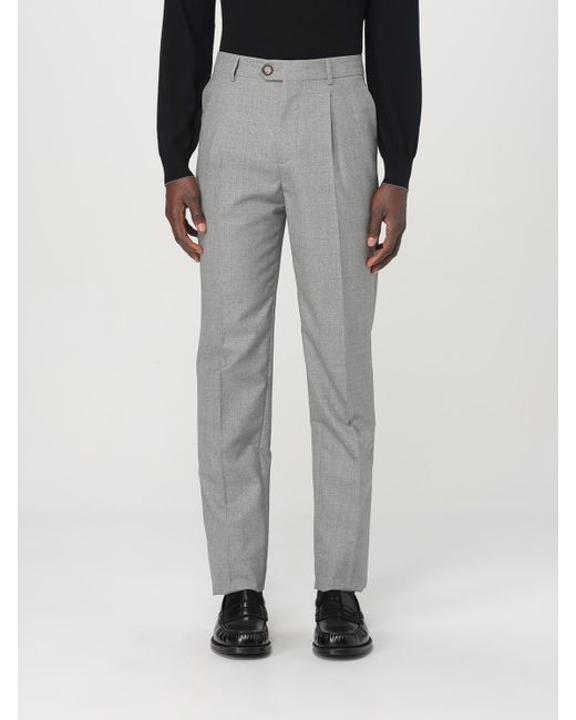 Pantalone di Brunello Cucinelli in Gray da Uomo