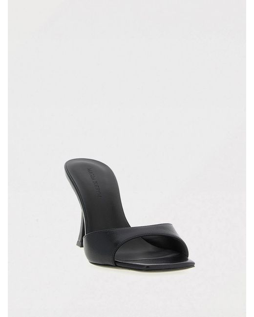 Magda Butrym Black Flache Sandalen Damen