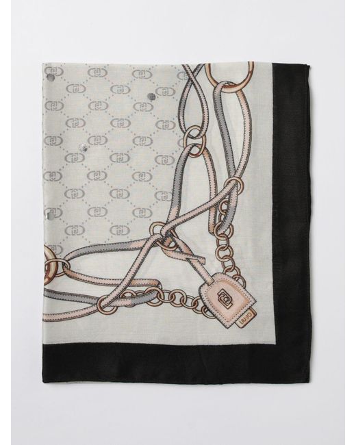 Liu Jo Gray Scarf