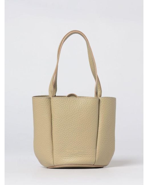 Gianni Chiarini Natural Lily Hammered Leather Bag