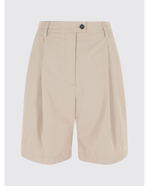 Save The Duck Natural Twill Bermuda Shorts