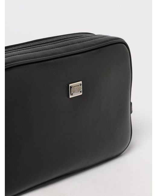 Dolce & Gabbana Black Dolce &Amp Gabbana Backpack for men