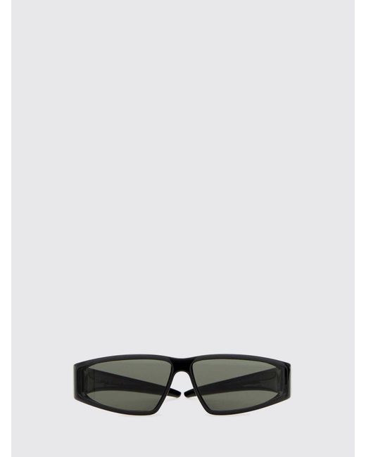McQueen White Am0490S Acetate Sunglasses