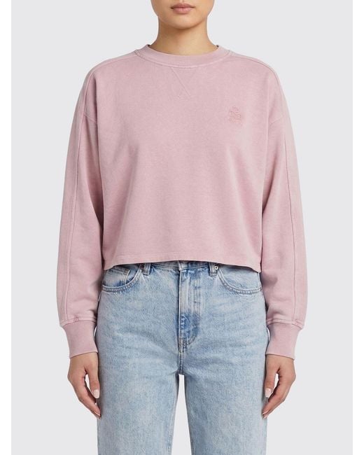 Isabel Marant Pink Crew Neck Sweatshirt