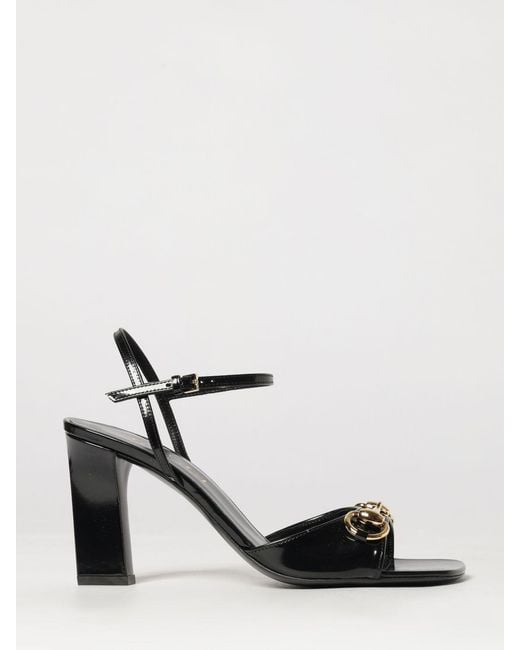 Gucci White Heeled Sandal