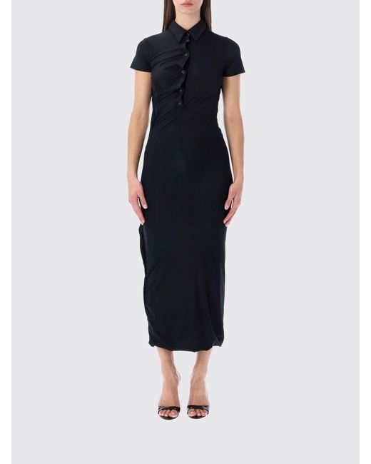 OTTOLINGER Blue Jersey Polo Dress