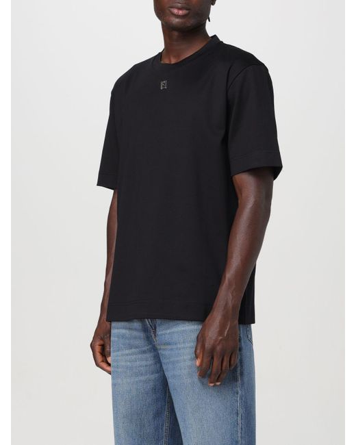T-shirt Fendi pour homme en coloris Black