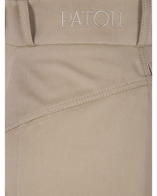 Patou Natural Cotton Shorts