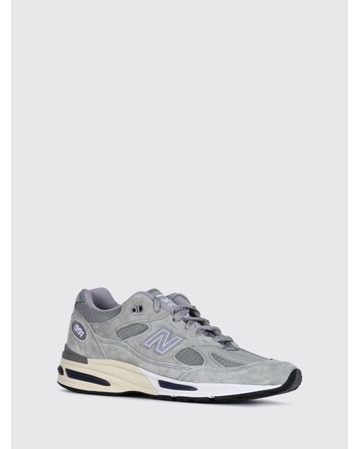 New Balance White Sneakers for men