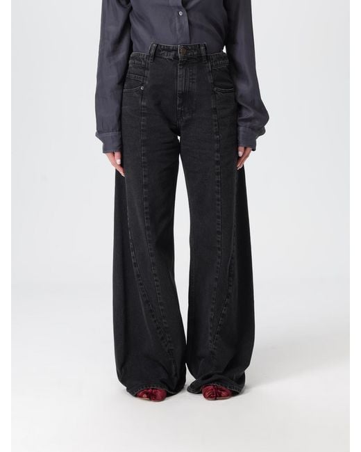 Maison Margiela Black Cotton Denim Jeans