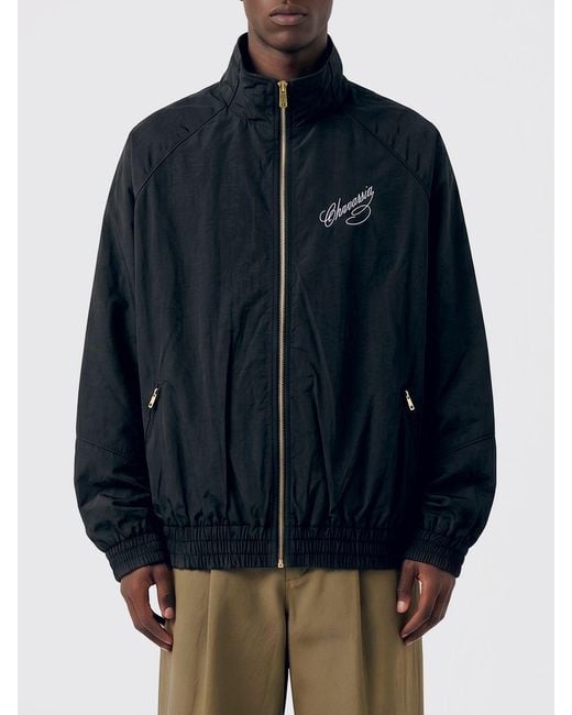 Willy Chavarria Blue Cotton Bomber Jacket for men