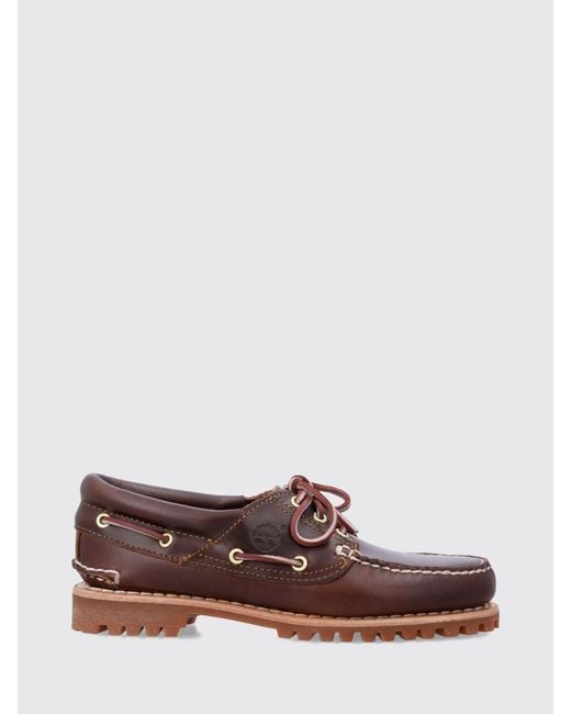 Timberland Brown Flat Shoes
