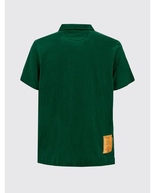 La Martina Green Cotton Polo for men