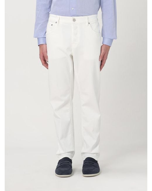 PT Torino White Jeans for men