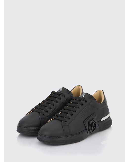 Philipp Plein Black Sneakers for men