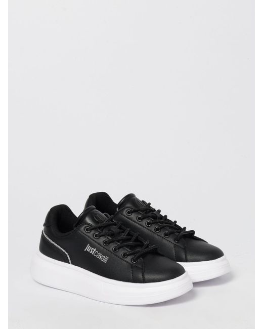 Just Cavalli Black Sneakers