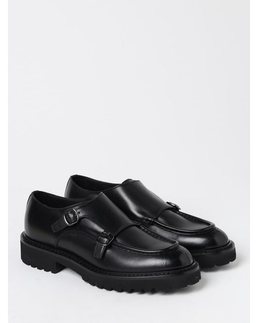 Doucal's Black Loafers for men
