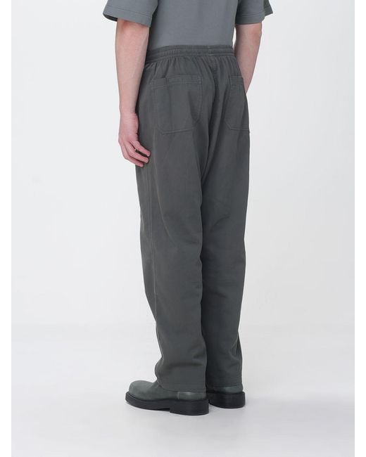 Gramicci Gray Cotton Jogging Pants for men
