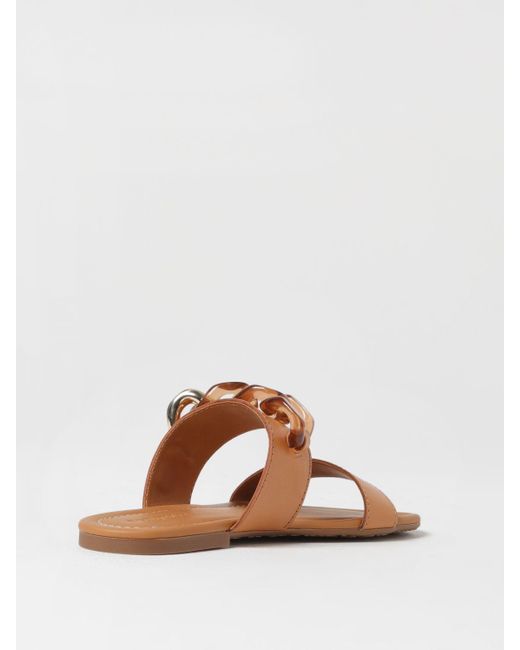 See By Chloé Multicolor Flat Sandals See By Chloé