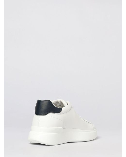 Hogan White H580 Leather Sneakers for men