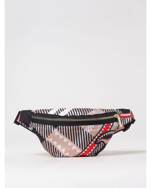 Marsupio Sharks di Sprayground in Pink da Uomo