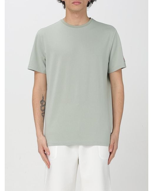Peuterey Green Basic Cotton Blend T-Shirt for men