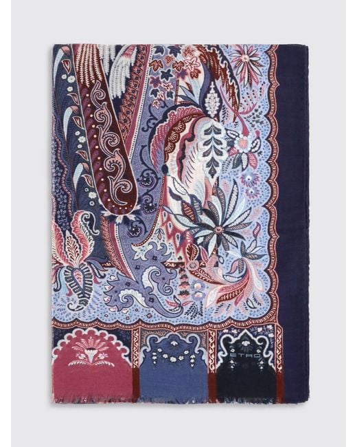 Bufanda Hombre Etro de hombre de color Blue