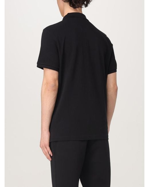 Moose Knuckles Black Polo Shirt for men