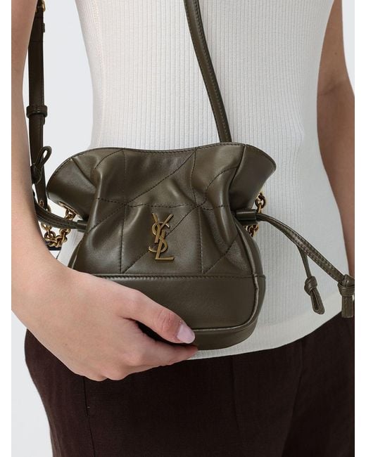 Saint Laurent Brown Shoulder Bag