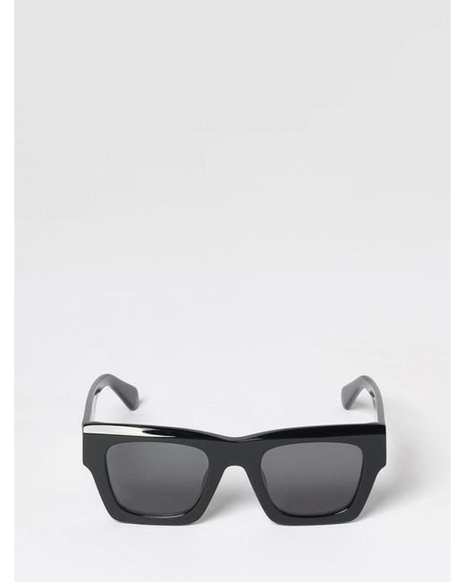 Off-White c/o Virgil Abloh White Davie Rectangular Acetate Sunglasses With Printed Logo for men