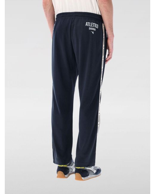 Diadora Blue Pants for men