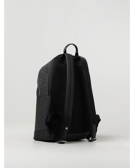 Mochila De Tejido Revestido Estampado Michael Kors de hombre de color Black
